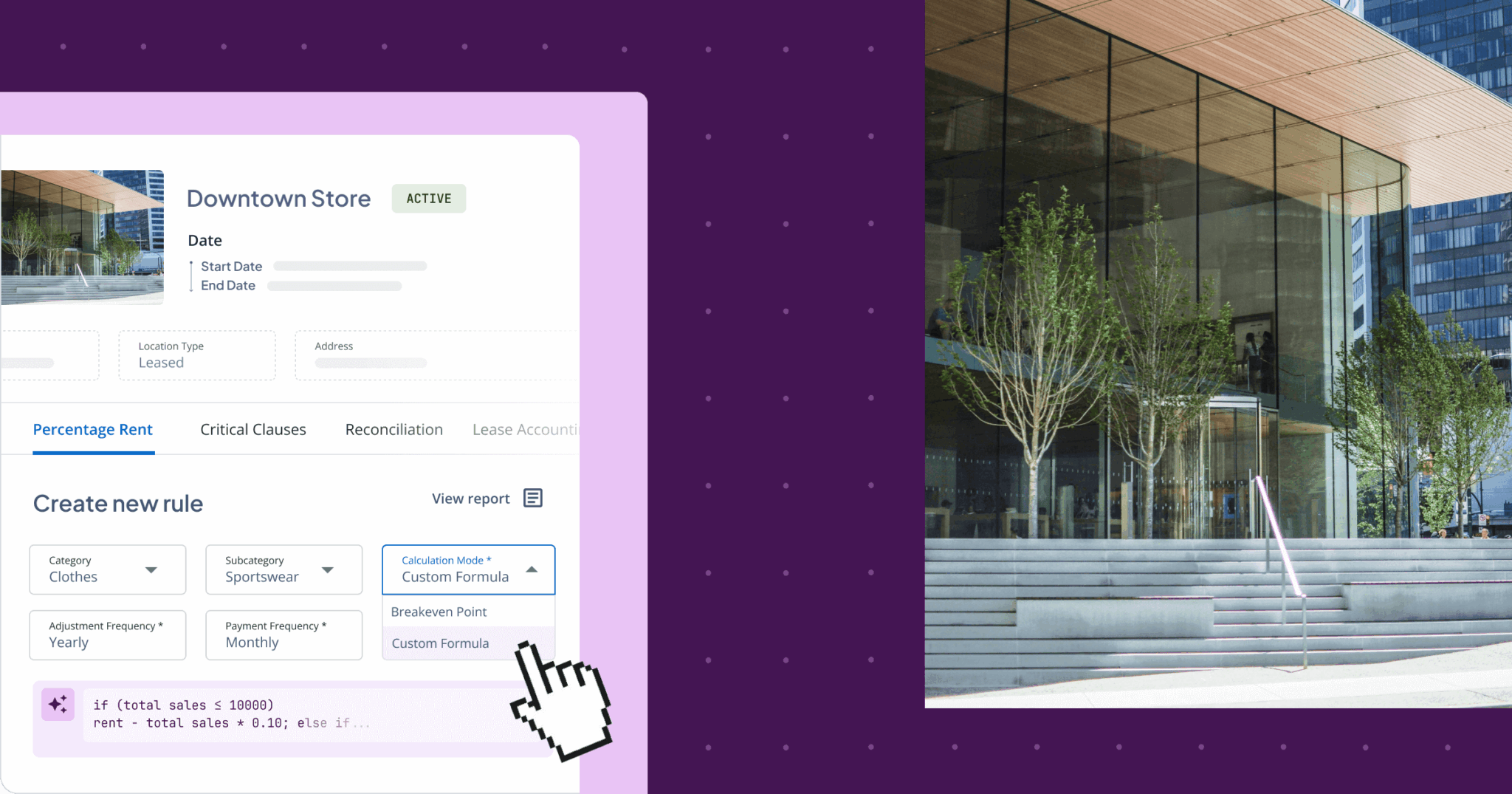 Nakisa IWMS solution for retail industry challenges in commercial real estate management, capital projects, and facility operations