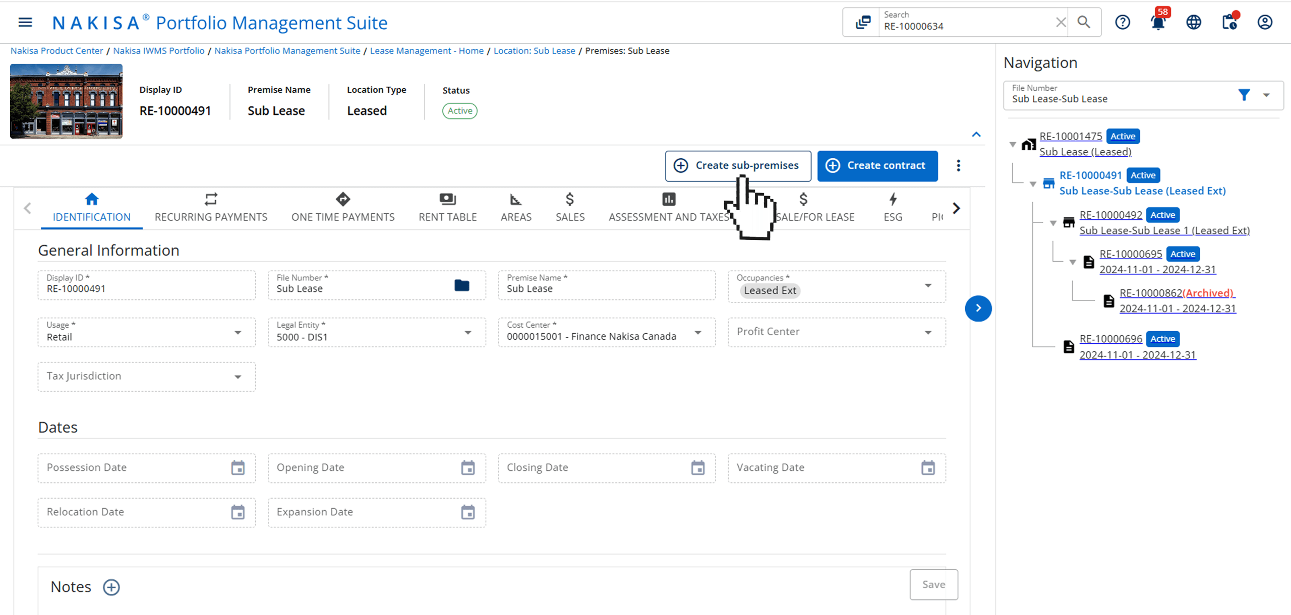 Manage subleasing processes efficiently with Nakisa IWMS.