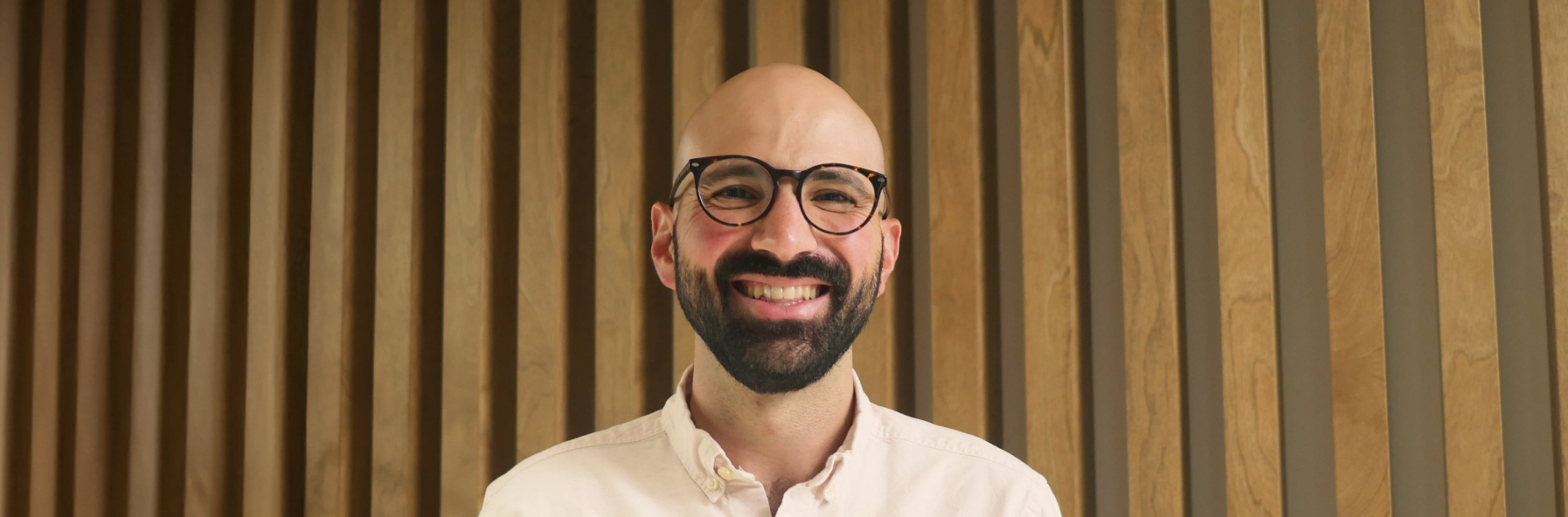 Camilo Ricaurte of Nakisa at Realcomm IBcon 2025, ready to engage on real estate software solutions for enterprise needs.