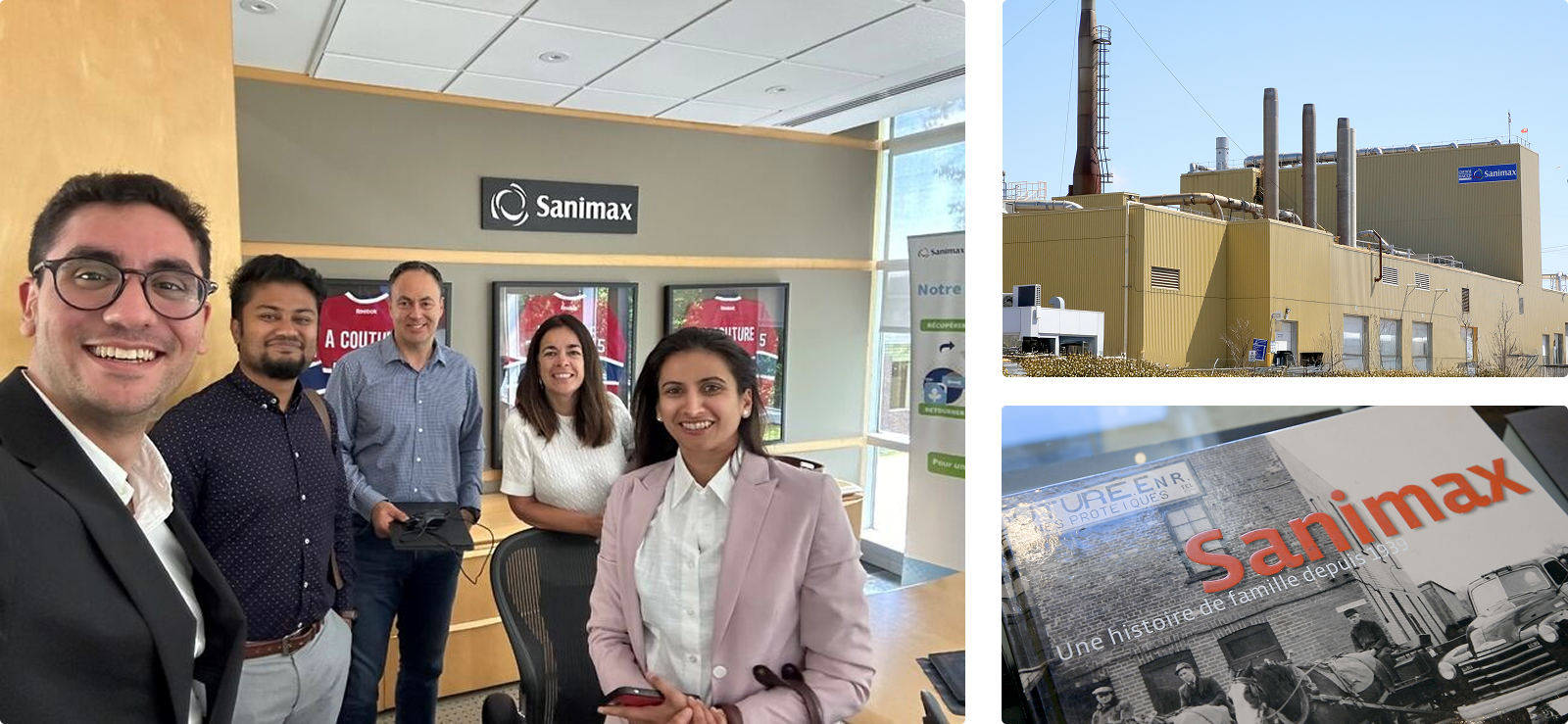 Nakisa teams meet with Sanimax in Montreal, strengthening our Canada-based partnership